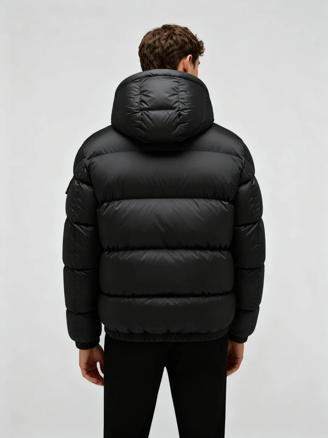 Daxton | Men’s Stand Collar Zip Front Puffer Jacket