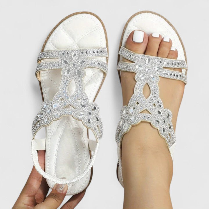 Denise | Women's Strappy Slingback Strap Open Toe Sandals