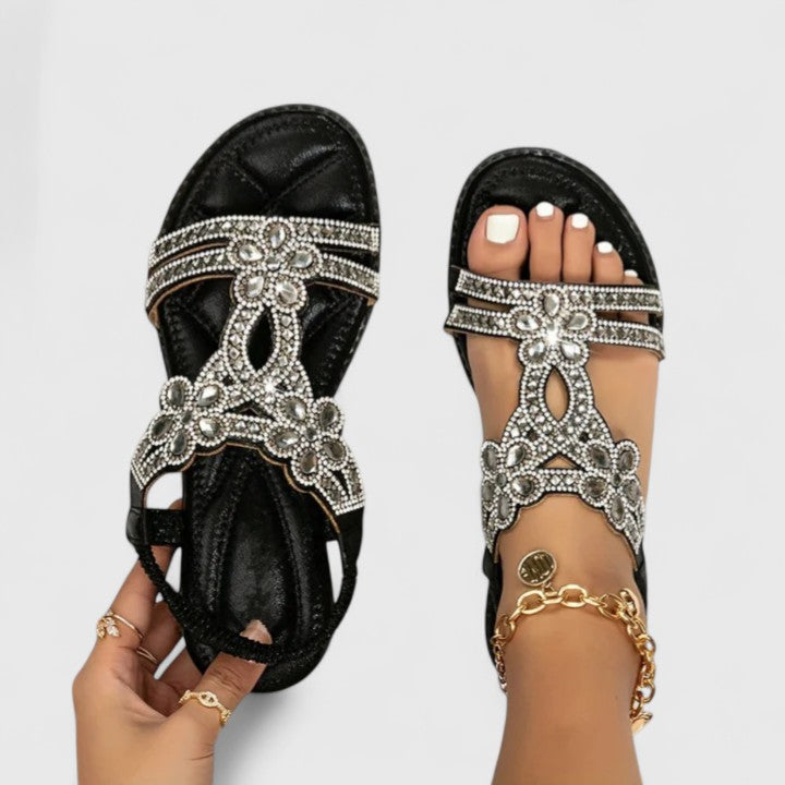 Denise | Women's Strappy Slingback Strap Open Toe Sandals