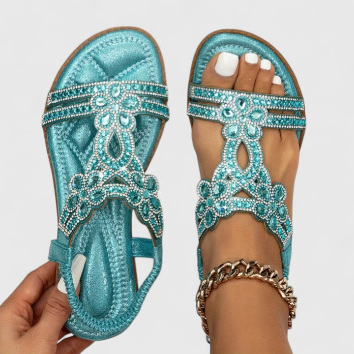 Denise | Women's Strappy Slingback Strap Open Toe Sandals
