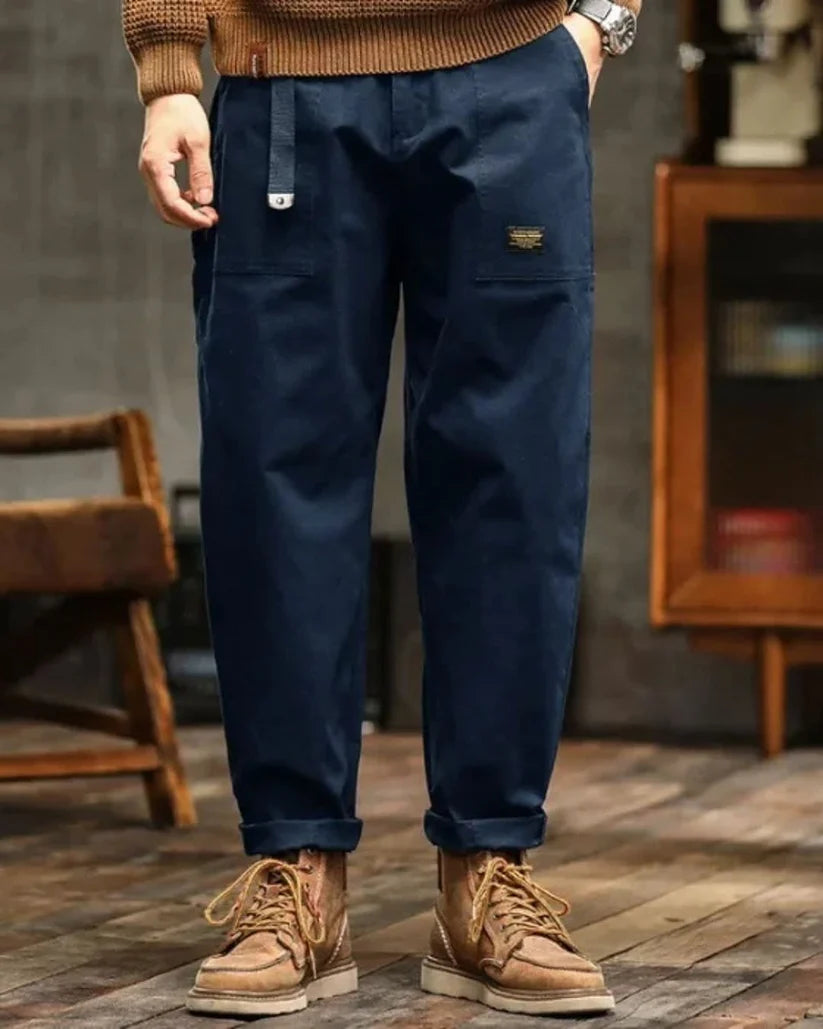 Dennis | Men’s Straight Leg Utility Cargo Pocket Pants