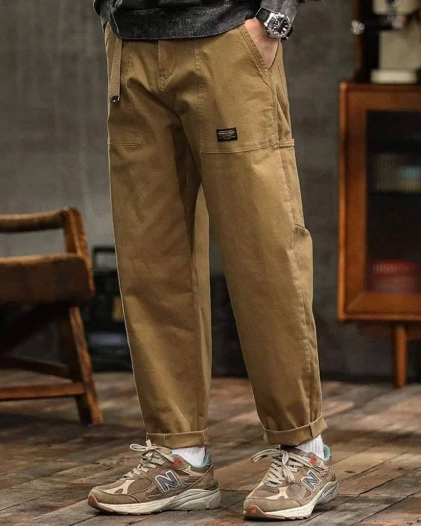Dennis | Men’s Straight Leg Utility Cargo Pocket Pants