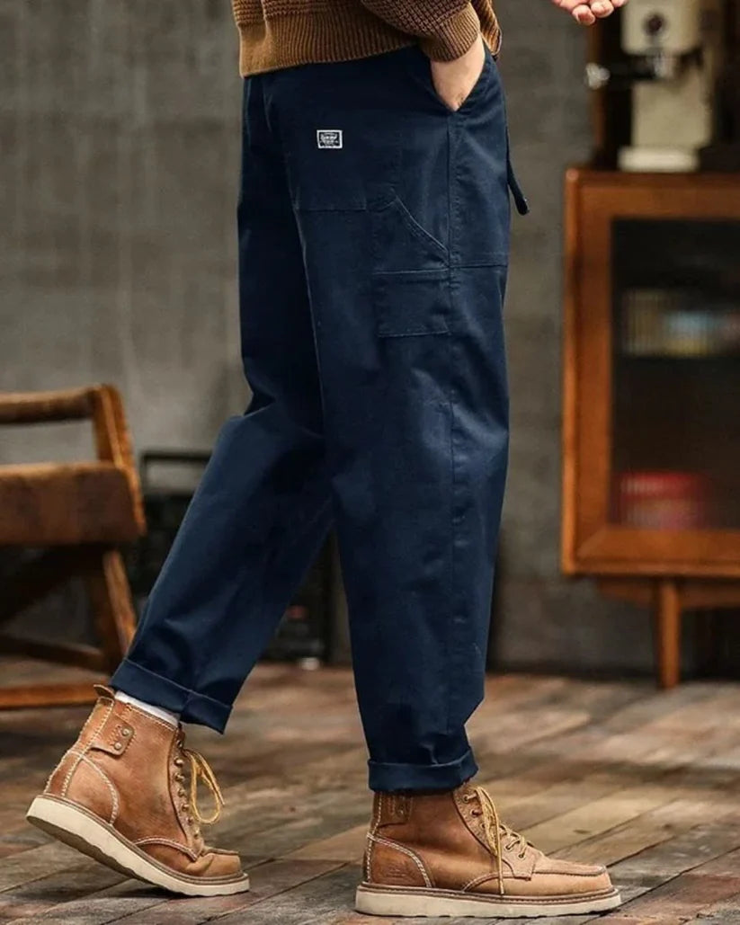 Dennis | Men’s Straight Leg Utility Cargo Pocket Pants