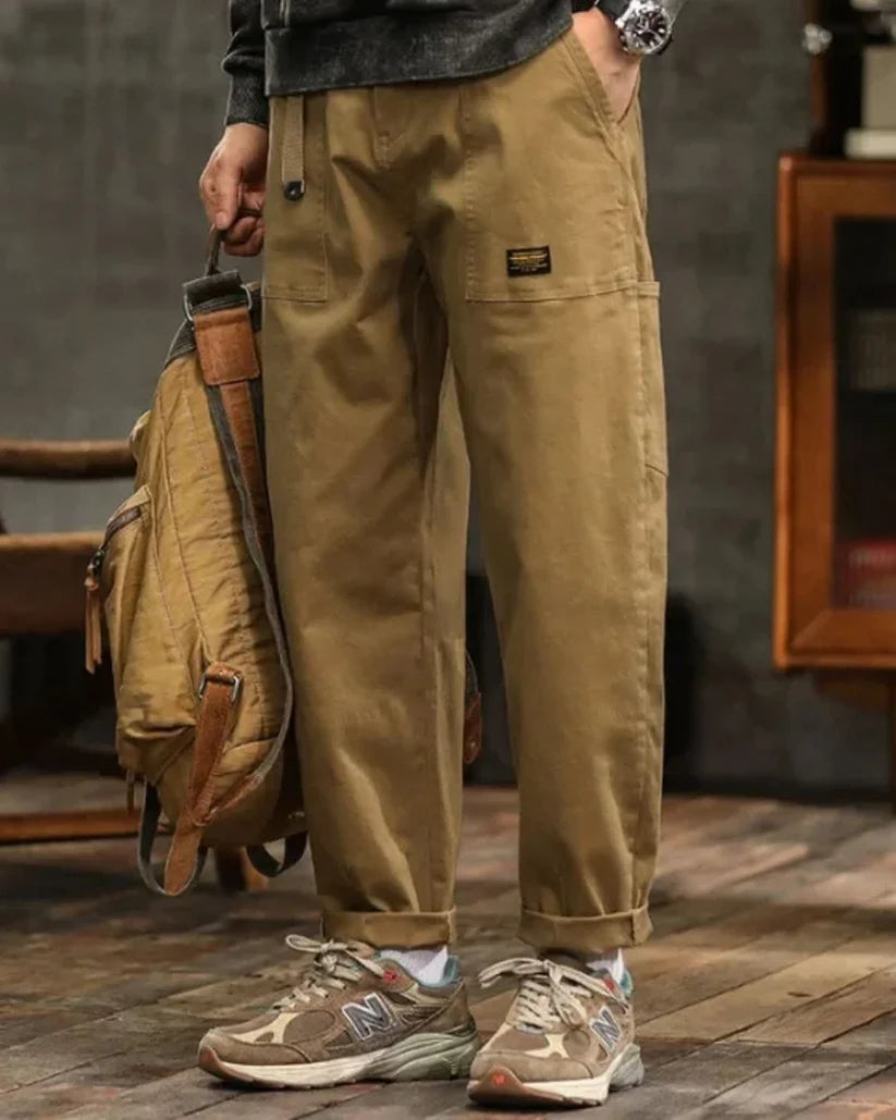 Dennis | Men’s Straight Leg Utility Cargo Pocket Pants