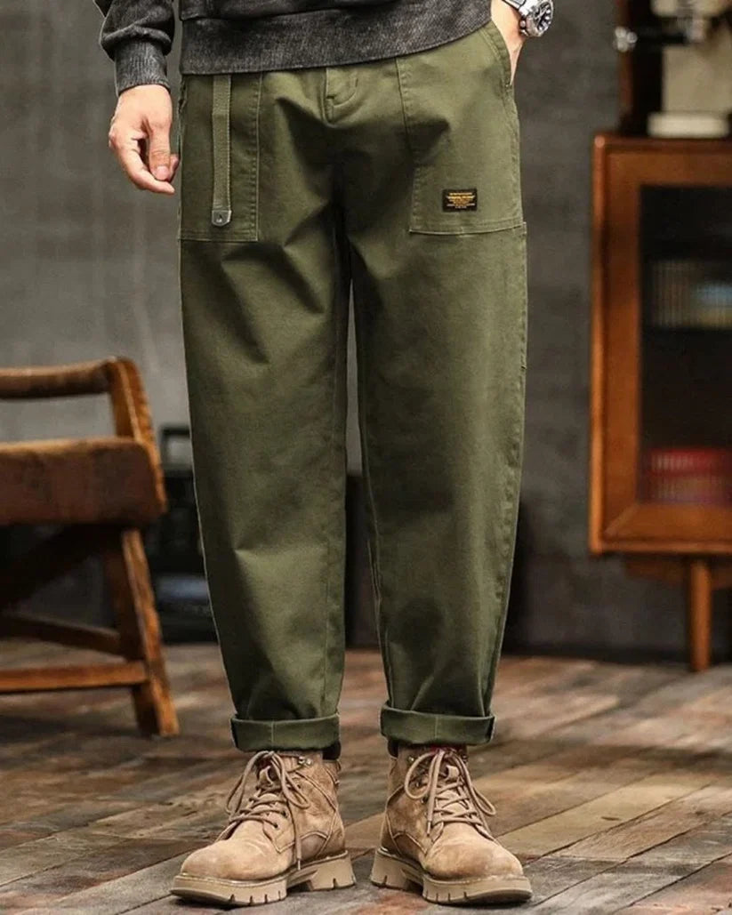 Dennis | Men’s Straight Leg Utility Cargo Pocket Pants