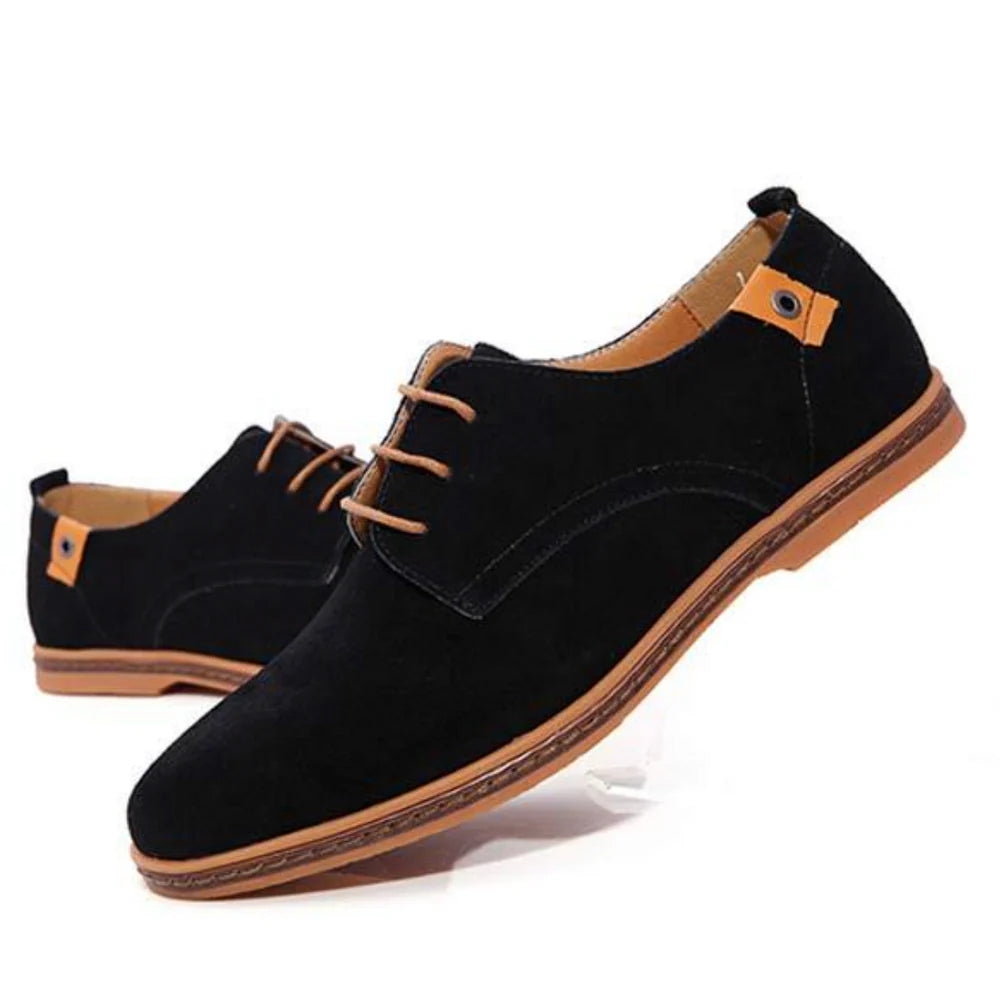 Dermot | Men’s Round Toe Lace Up Derby Dress Shoes