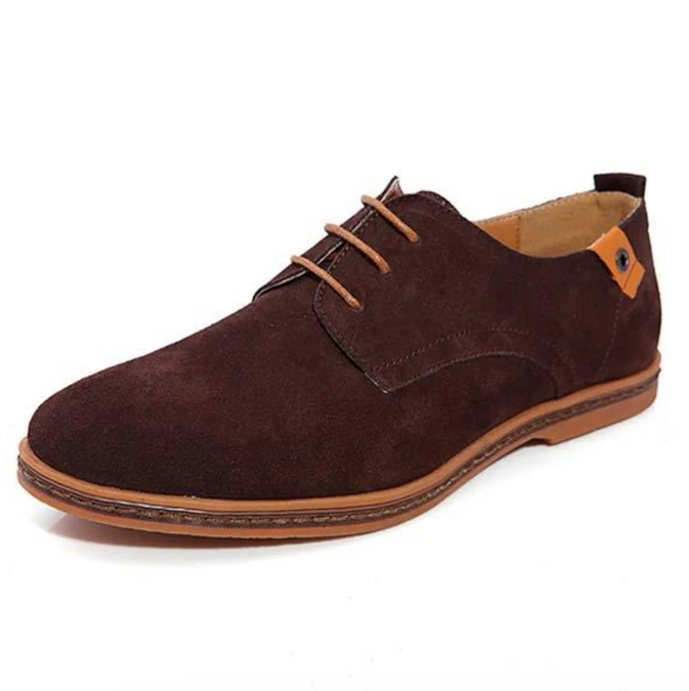 Dermot | Men’s Round Toe Lace Up Derby Dress Shoes