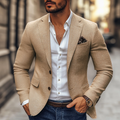 Desmond | Men’s Long Sleeve Notch Lapel Fitted Blazer