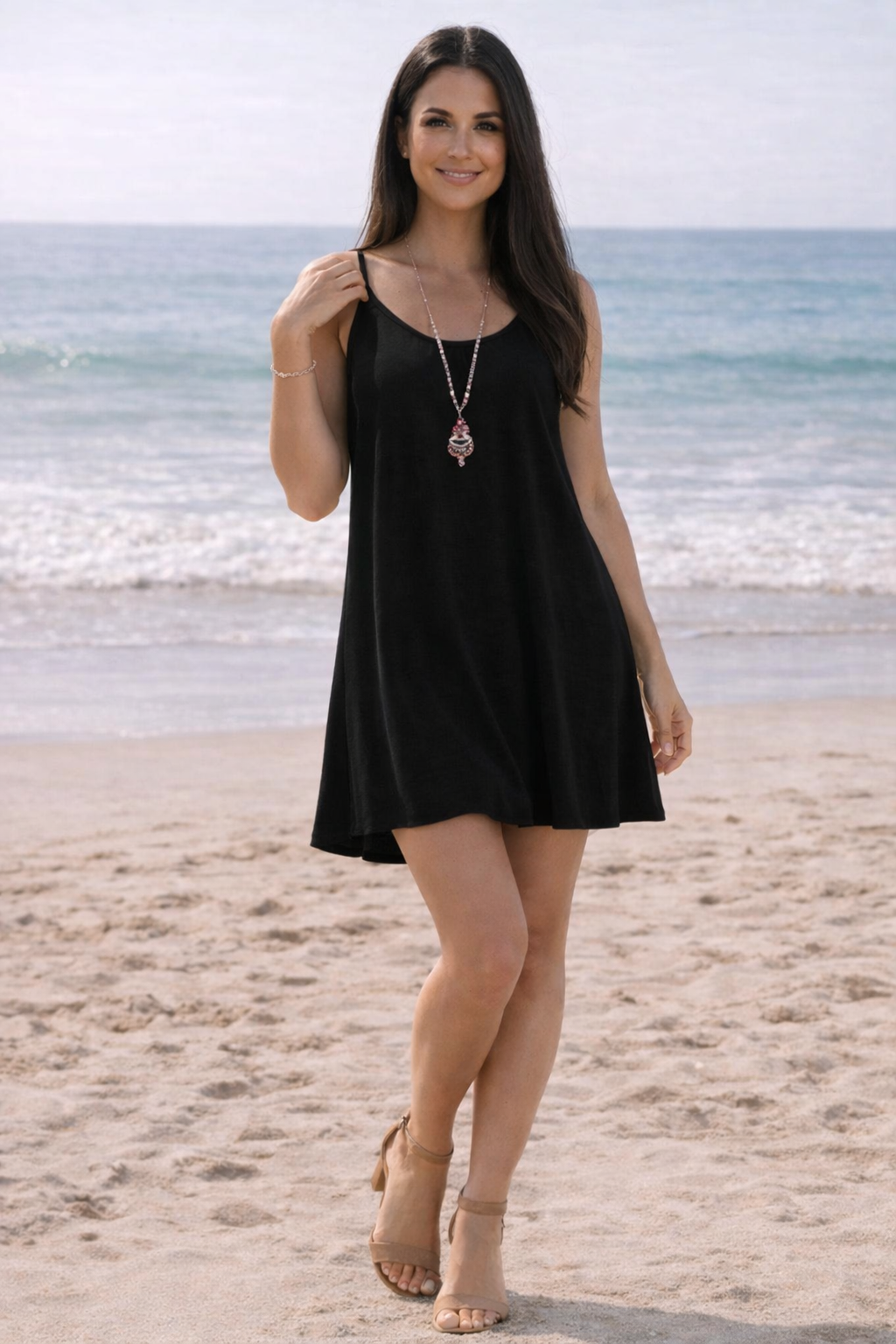 Destiny | Women’s Flowy Boho Mini Summer Beach Dress