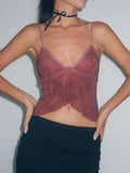 Devina | Women's Asymmetrical Sleeveless Summer Top