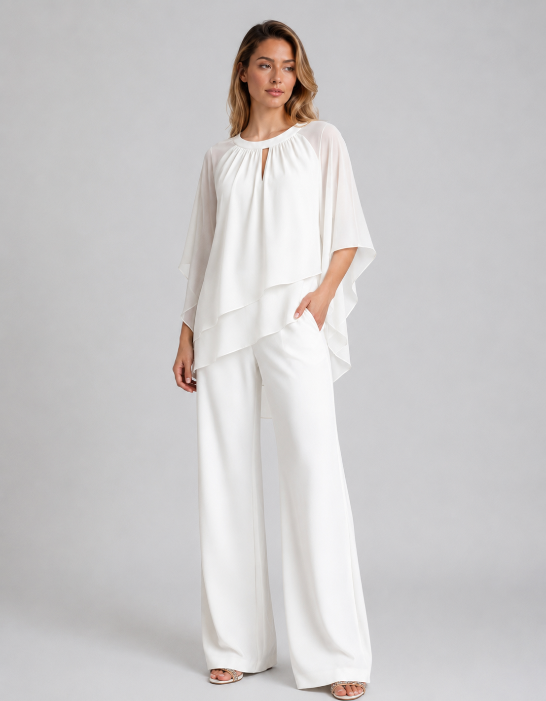 Dolly | Women's Flowy Straight Leg Two Piece Matching Suit