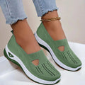 Doreen | Women's Mesh Cutout Round Toe Slip On Shoes