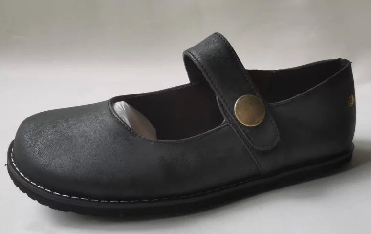 Dragana | Women’s Round Toe Ankle Strap Mary Janes Shoes