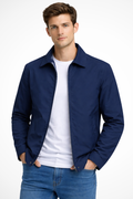 Duncan | Men’s Check Lined Long Sleeve Jacket