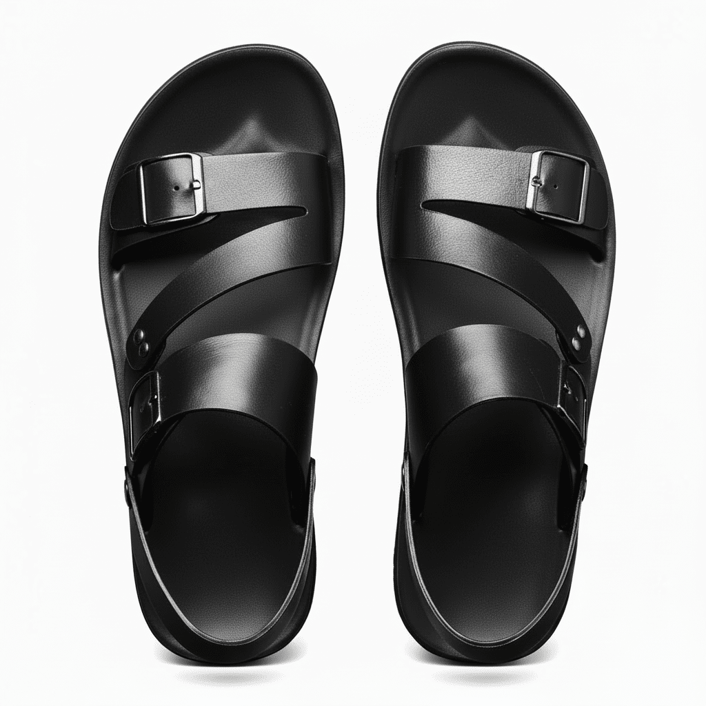 Dylan | Men's Open Toe Buckle Strap Sandals