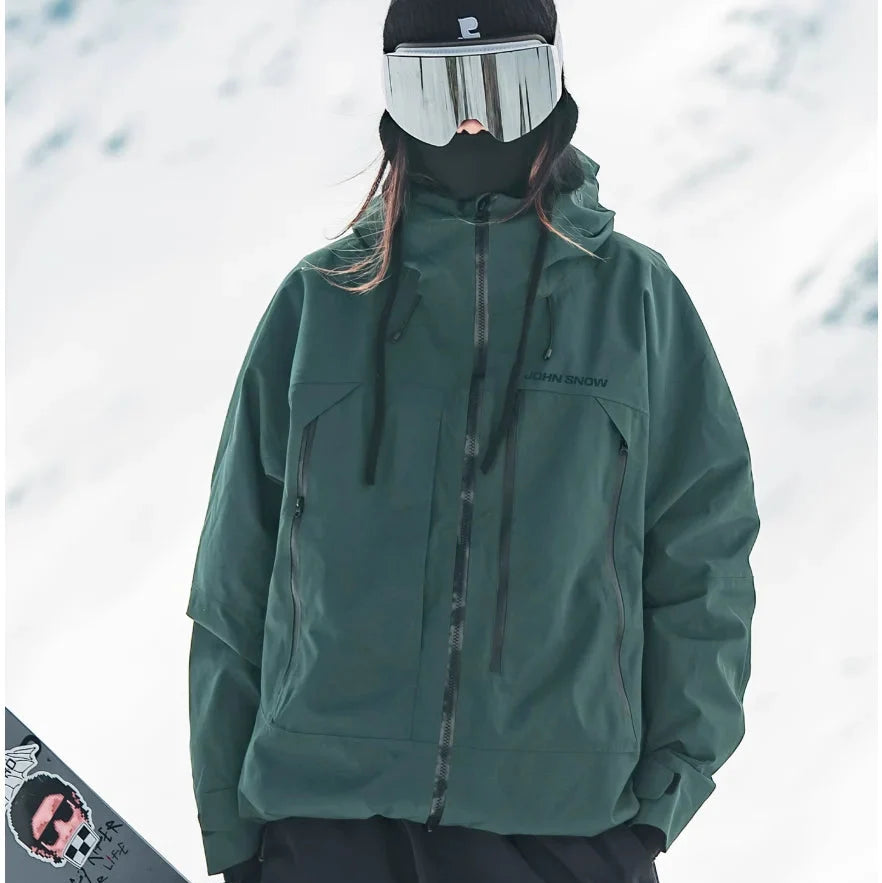 Edeltraud | Women’s Zip Front Long Sleeve Ski Jacket