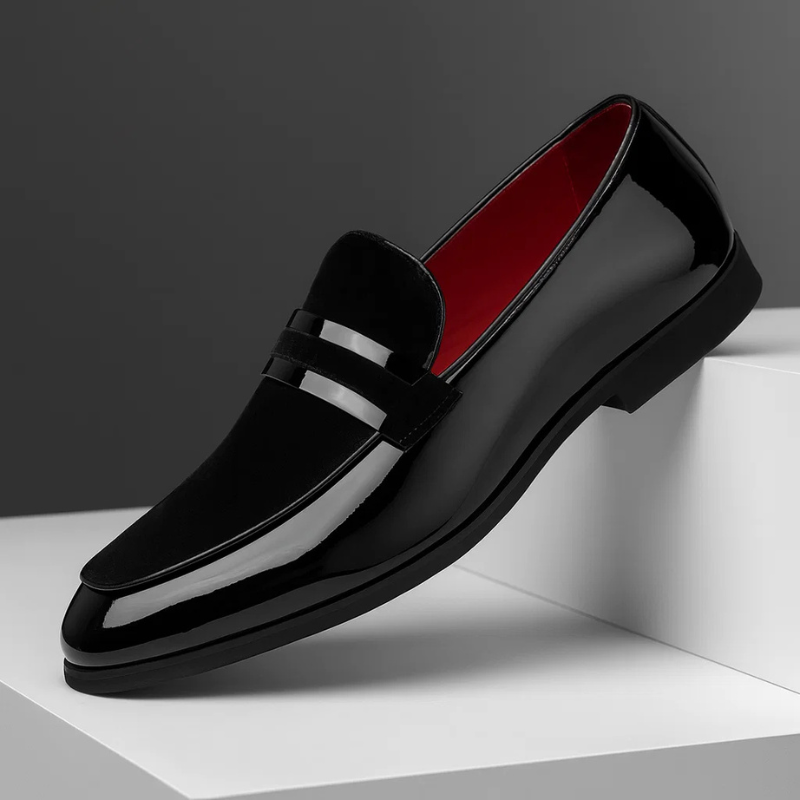 Edmund | Men's Slip-On Pointed Toe Dress Loafers