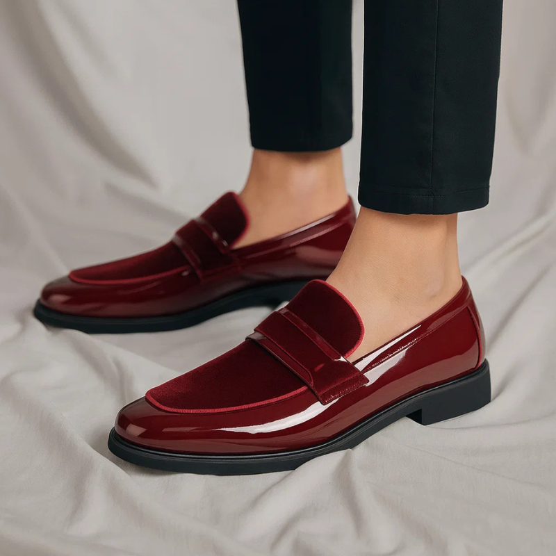 Edmund | Men's Slip-On Pointed Toe Dress Loafers