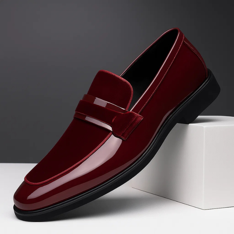 Edmund | Men's Slip-On Pointed Toe Dress Loafers