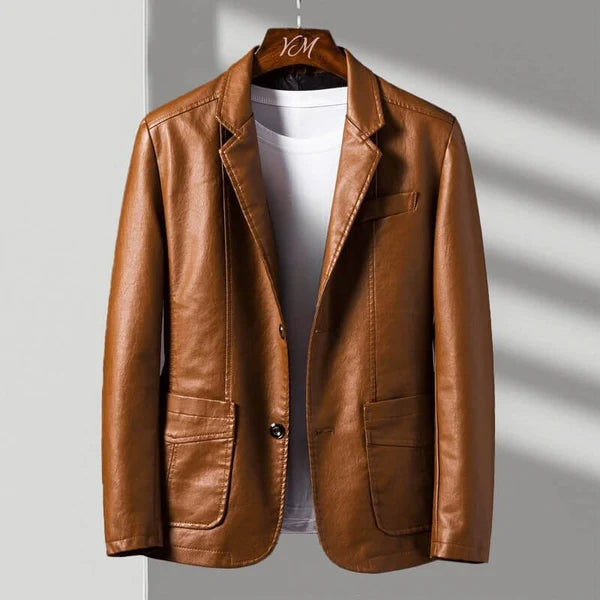 Elston | Men’s Long Sleeve Button Front Pocket Jacket