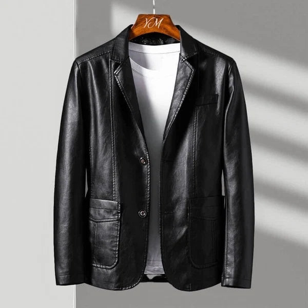 Elston | Men’s Long Sleeve Button Front Pocket Jacket