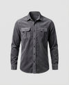 Emmett | Men's Fitted Collared Long Sleeve Dress Shirt