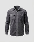 Emmett | Men's Fitted Collared Long Sleeve Dress Shirt