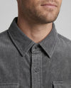 Emmett | Men's Fitted Collared Long Sleeve Dress Shirt