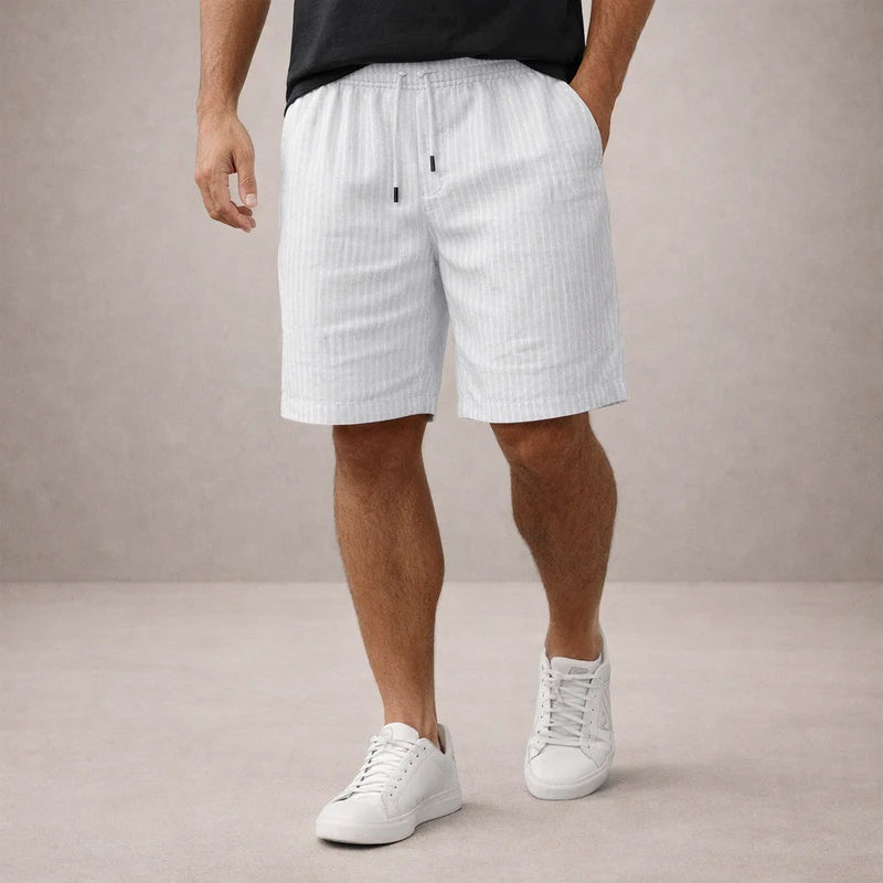 Everardo | Men's Drawstring Pull-On Mid-Length Shorts