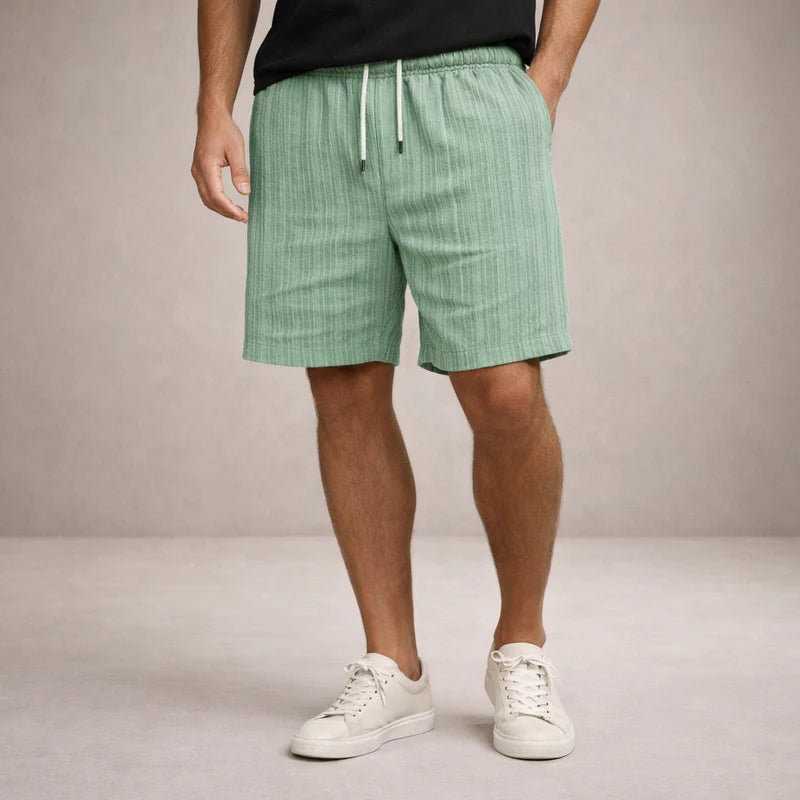 Everardo | Men's Drawstring Pull-On Mid-Length Shorts