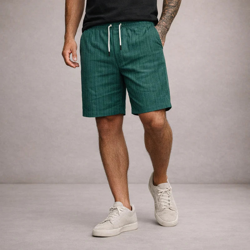 Everardo | Men's Drawstring Pull-On Mid-Length Shorts