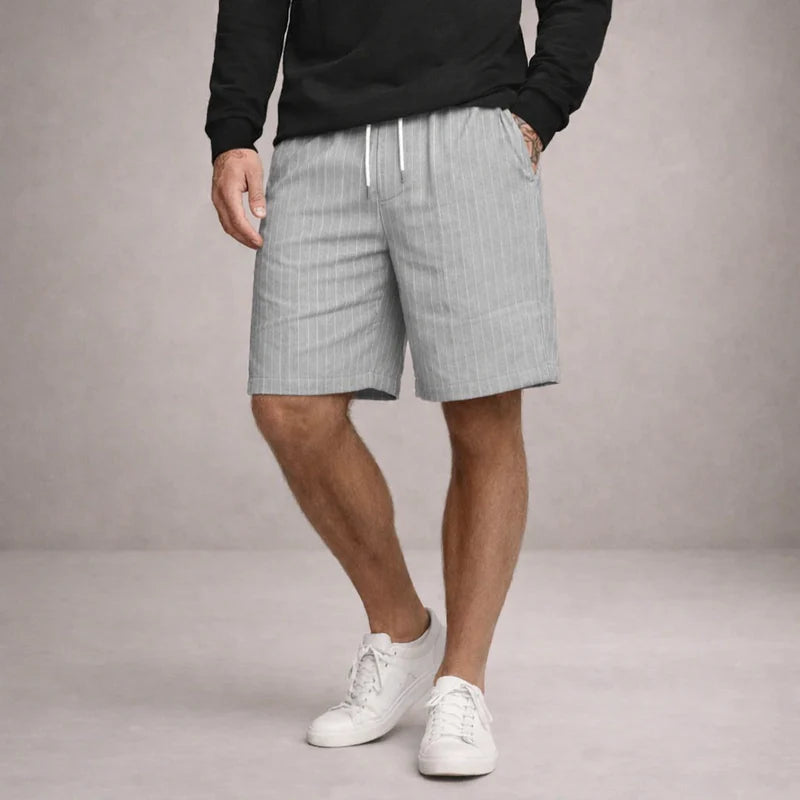 Everardo | Men's Drawstring Pull-On Mid-Length Shorts
