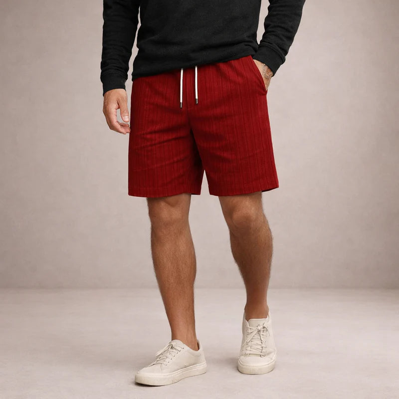 Everardo | Men's Drawstring Pull-On Mid-Length Shorts