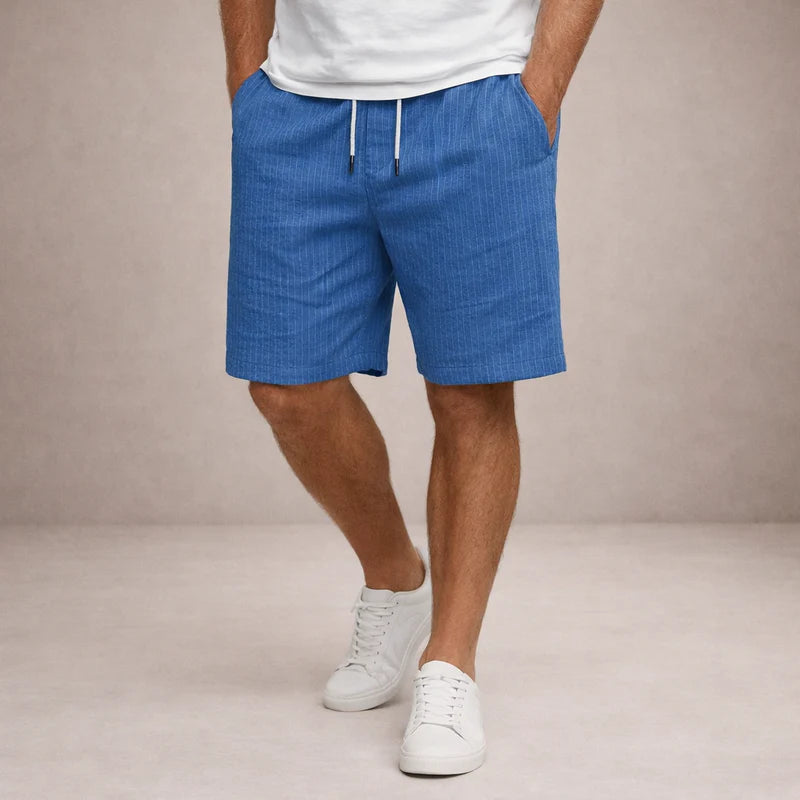 Everardo | Men's Drawstring Pull-On Mid-Length Shorts