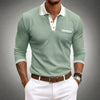 Ezekiel | Men's Long Sleeve Turn Down Collar Polo Shirt