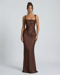 Florence | Women’s Square Neck Backless Wedding Guest Dress