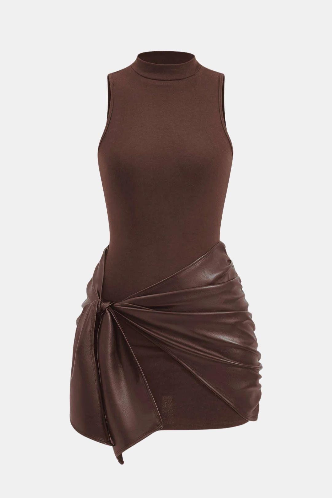 Francesca | Women's Fitted Sleeveless Bodycon Mini Dress