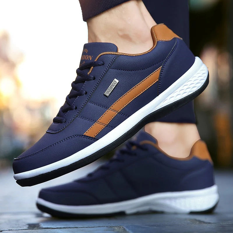 Frederich | Men's Lace Up Low Top Closed Toe Shoes