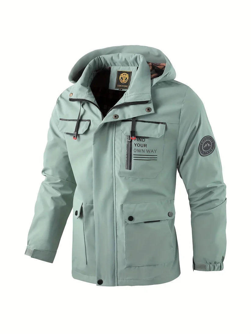 Galeno | Men’s Zip Front Long Sleeve Pockets Winter Jacket