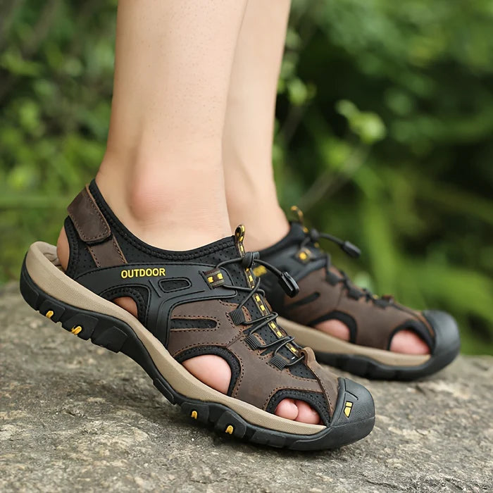 Garland | Men's Closed Toe Adjustable Slingback Strap Sandals