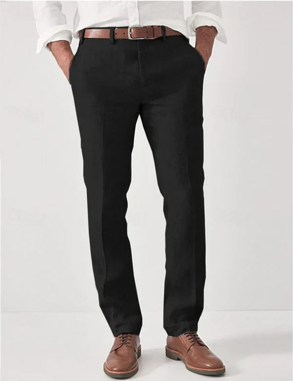 Gaspard | Men's Pocketed Straight Leg Dress Pants