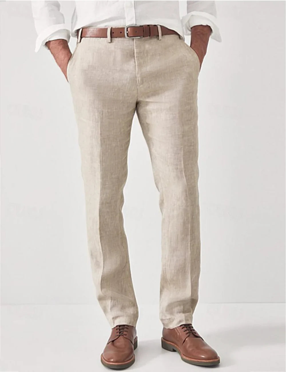 Gaspard | Men's Pocketed Straight Leg Dress Pants