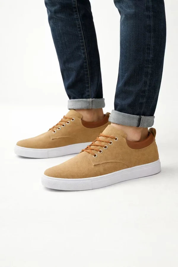 Gereon | Men’s Low Top Lace Up Closed Toe Walking Sneakers
