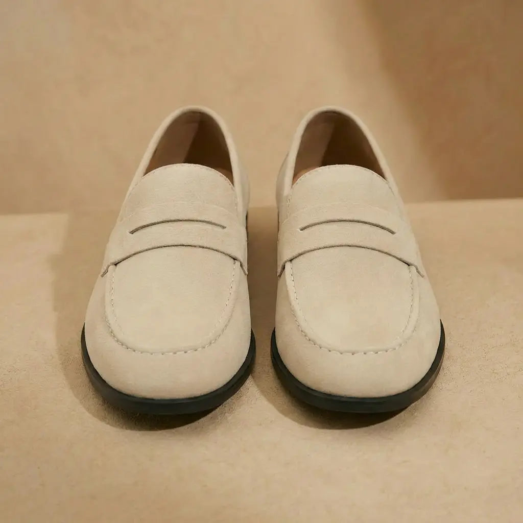 Giovanni | Men’s Round Toe Slip On Penny Dress Loafers