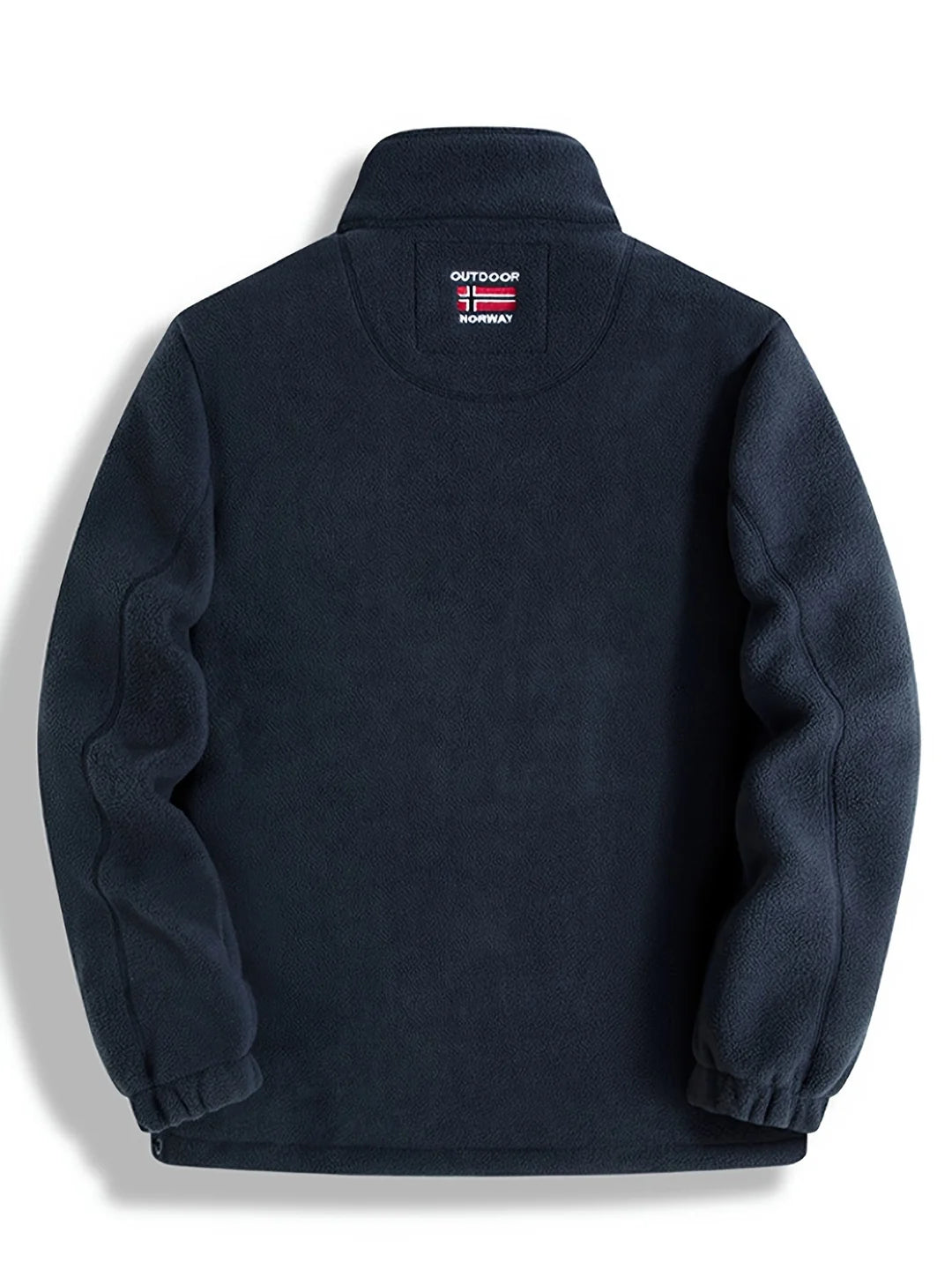 Grayson | Men’s Stand Collar Zip Front Long Sleeve Warm Jacket
