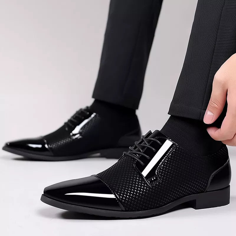 Hannibal | Men's Lace-Up Tapered Toe Dress Shoes