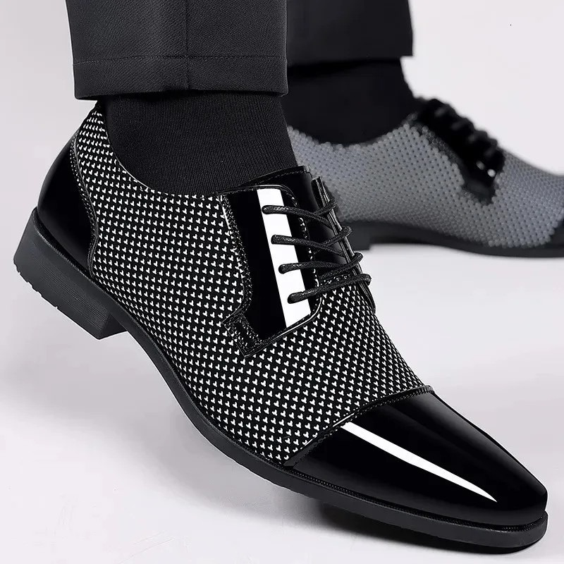 Hannibal | Men's Lace-Up Tapered Toe Dress Shoes