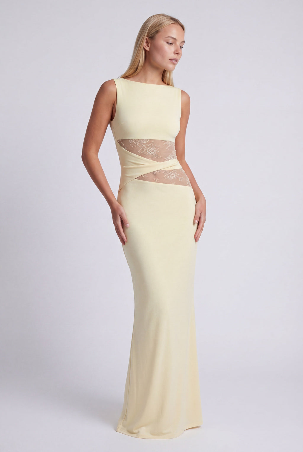 Harriet | Women's Round Neck Sleeveless Wedding Guest Dress