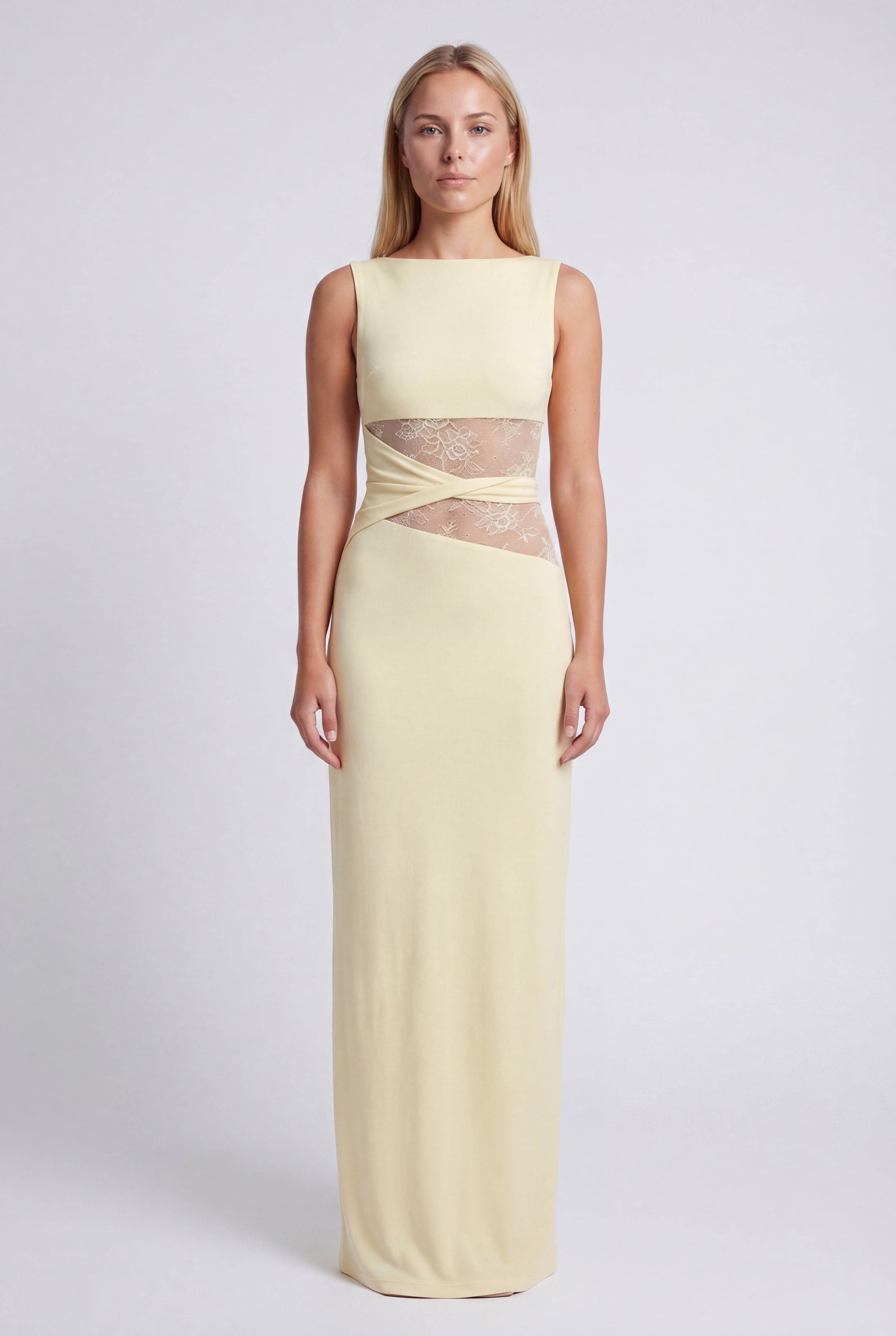 Harriet | Women's Round Neck Sleeveless Wedding Guest Dress