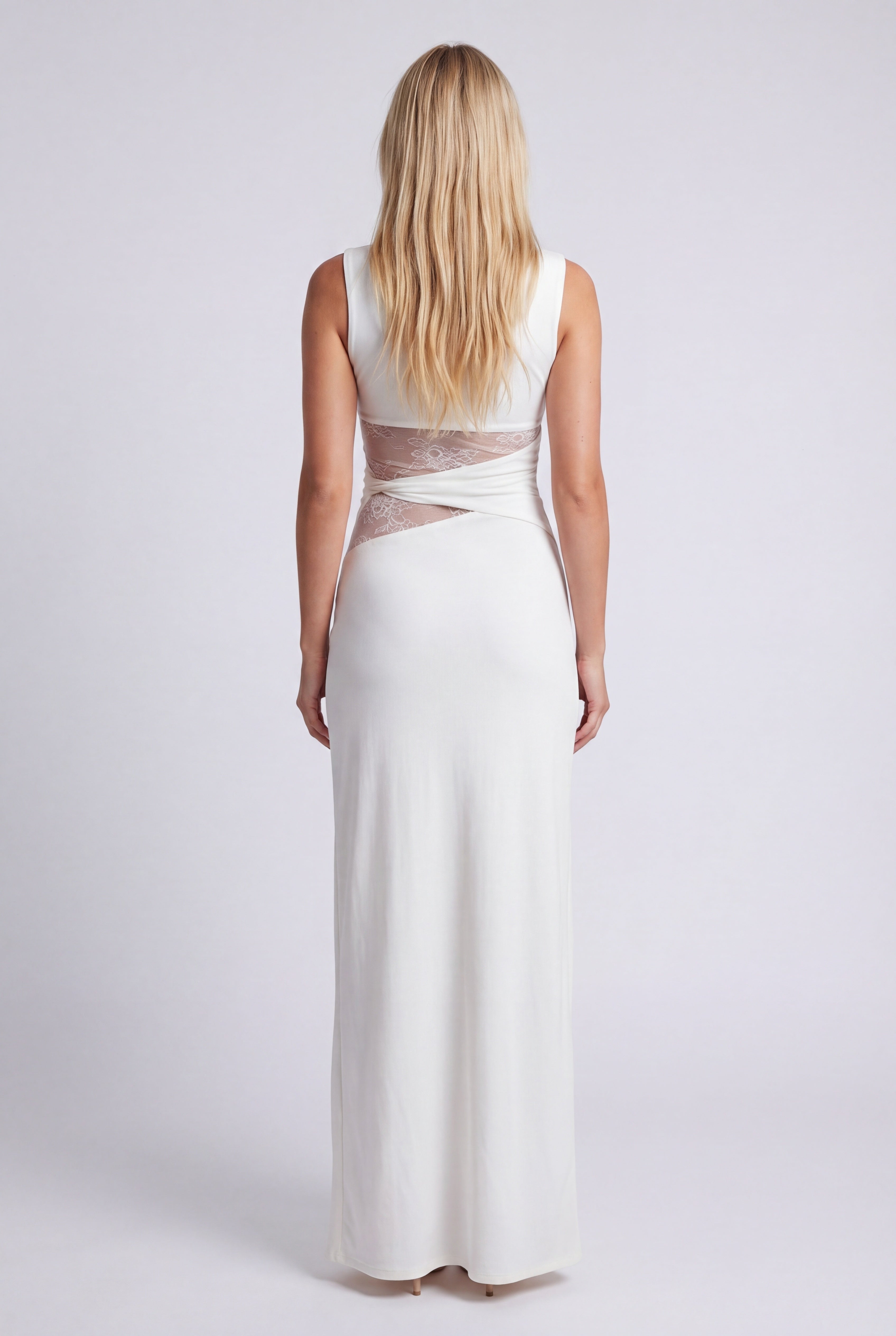 Harriet | Women's Round Neck Sleeveless Wedding Guest Dress
